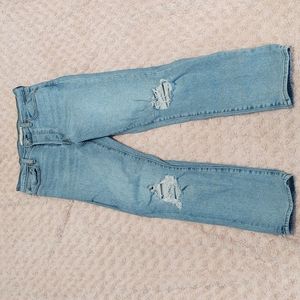 Levi's Women's High-Rise Wedgie Straight Cropped Jeans 29 Bridge of Bellflower